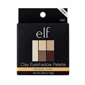 E.L.F. Clay Eyeshadow Palette Necessary Nudes